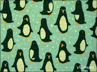 vaaleansininen pingviini-neulos